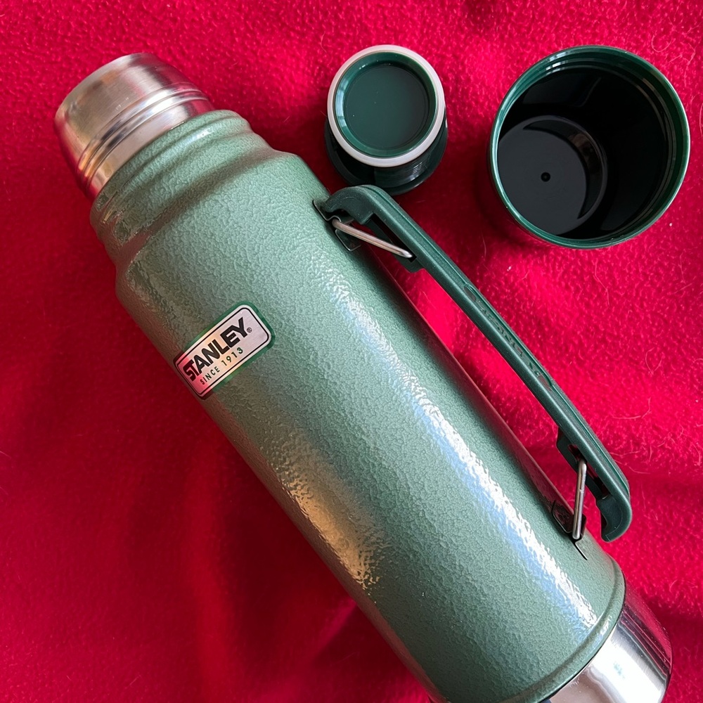 Stanley Silver Vacuum Bottle